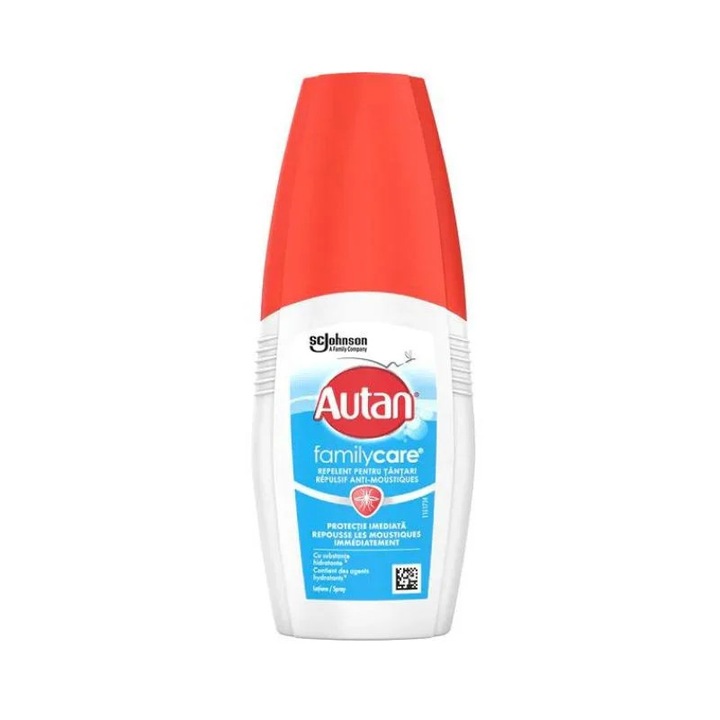 Lotiune spray repelenta anti-tantari, Autan Family Care, 100ml