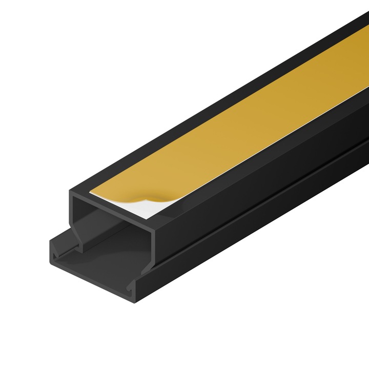 Canal cablu autoadeziv, edo, 25x16 (2m), Antracit, EDO777763