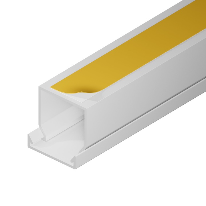 Kábeltálca öntapadó 25x25 (2m) Fehér EDO777755