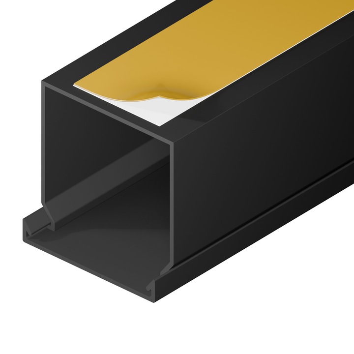 Canal cablu autoadeziv 40x40 (2m) Antracit EDO777767