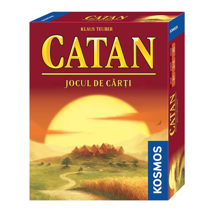 Joc de societate Colonistii din Catan, jocul rapid de carti