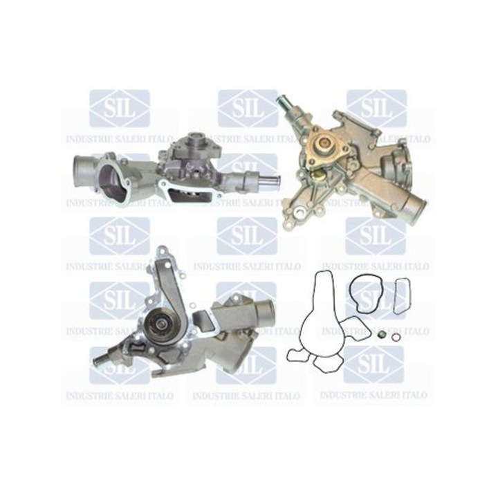 Vízpumpa, Saleri SIL PA935, 3 tömítés, gumi