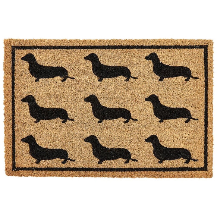 Covor intrare Sikaram 40 x 60 cm Natural Fibra de nuca de cocos