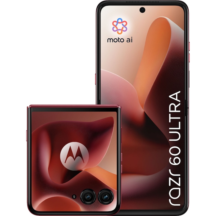 Π‘ΠΌΠ°ΡΡΡΠΎΠ½ Motorola Razr 60 Ultra, 16GB, 512GB, PANTONE Rio Red