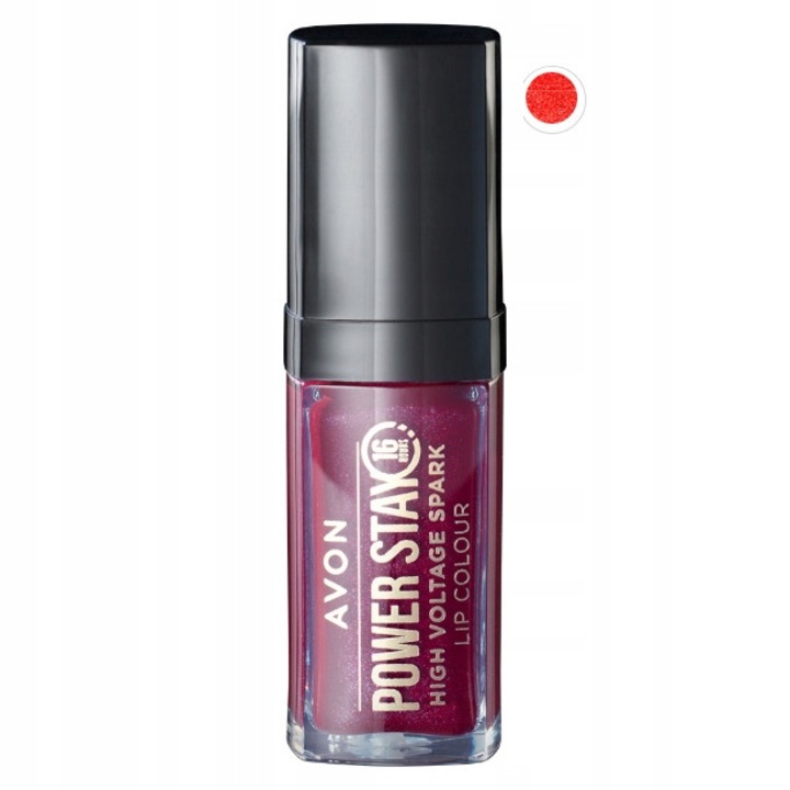 Течно червило Avon, Scarlet Flame, матово, 3D ефект, червено, 16 часа