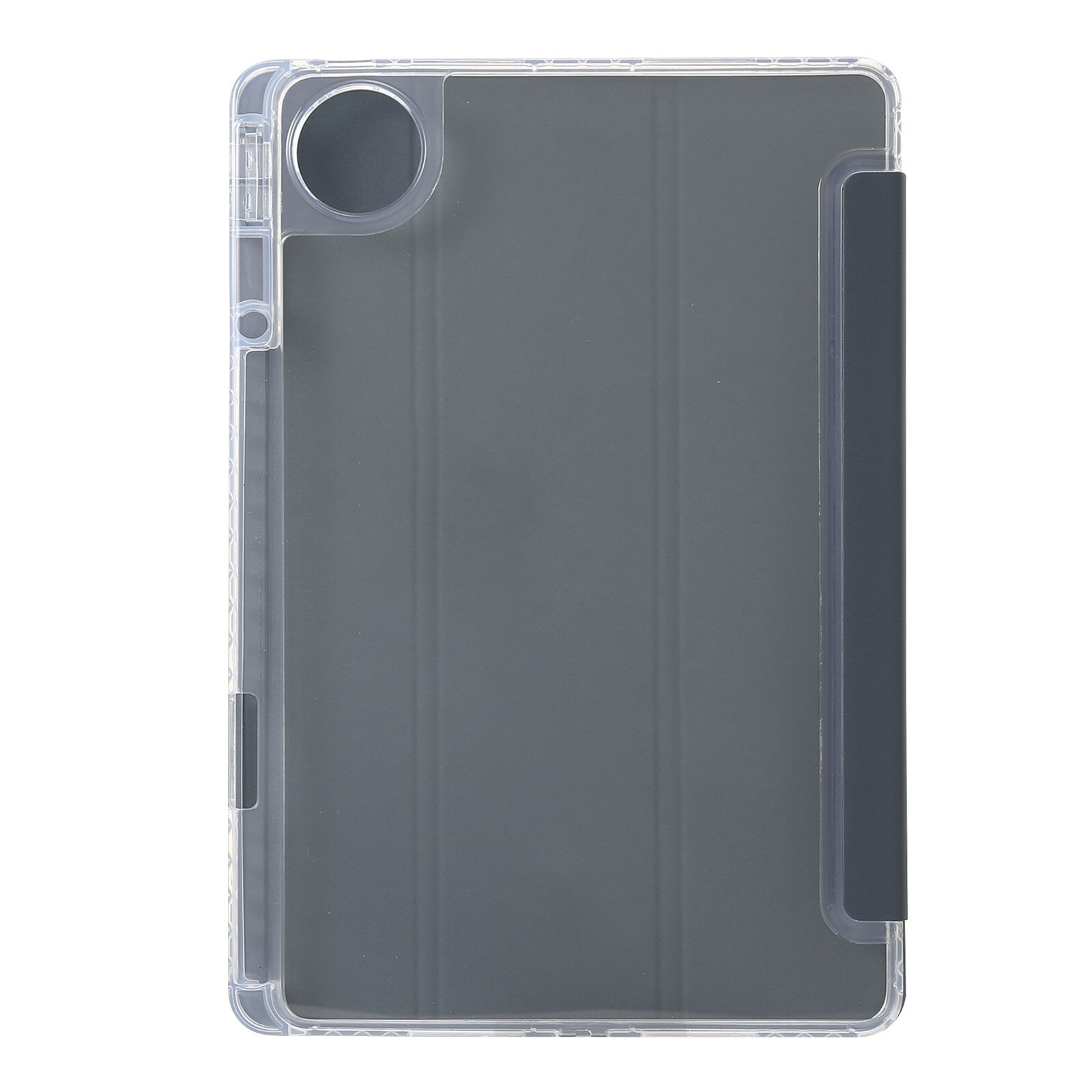 Husa tableta pentru Huawei MatePad Pro 13.2 2023, acril transparent, tip carte cu 3 pliuri, piele lavandaược