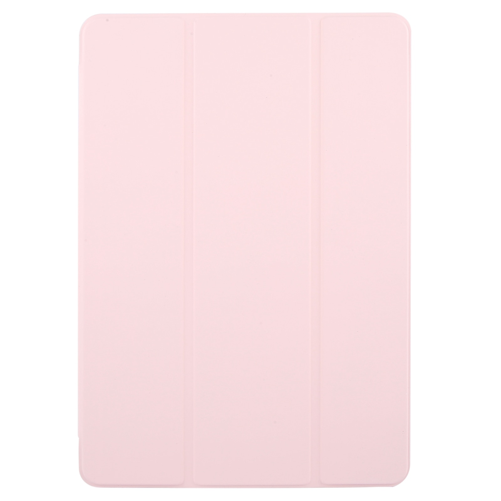 Husa tableta pentru Huawei MatePad Pro 12.2, silicon + piele, tip tri-fold, culori pastelate, protectie completa, suport pentru vizionare, roz