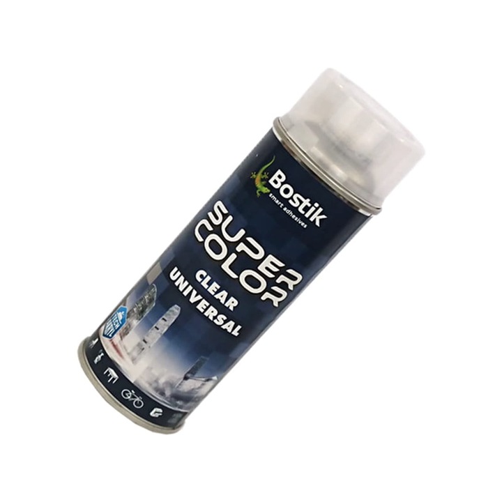 Lac transparent universal 400ml, rezistent la UV, uscare rapida, pentru interior si exterior