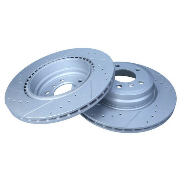 Заден спирачен диск Maxgear за BMW E90 320-335, 336x22 мм, перфориран и набразден, с антикорозионно покритие