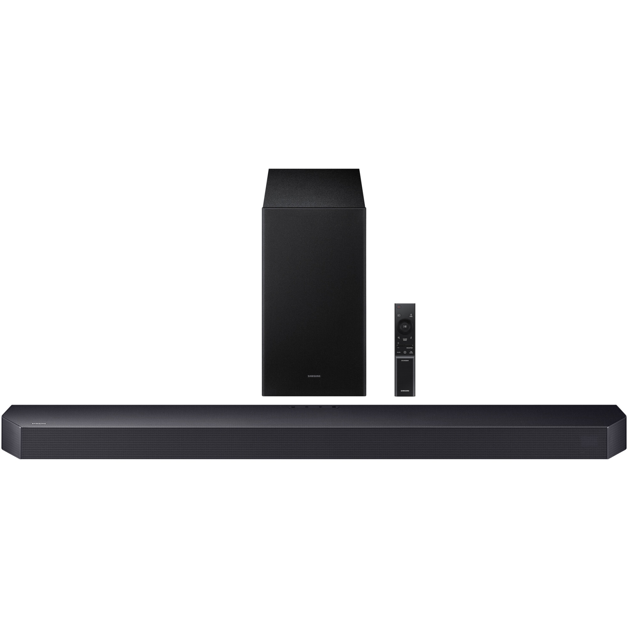 Soundbar Samsung HW-Q600F, 3.1.2, 380W, Bluetooth, Wi-Fi, Subwoofer wireless, Dolby Atmos, HDMI eARC, Negru Titan