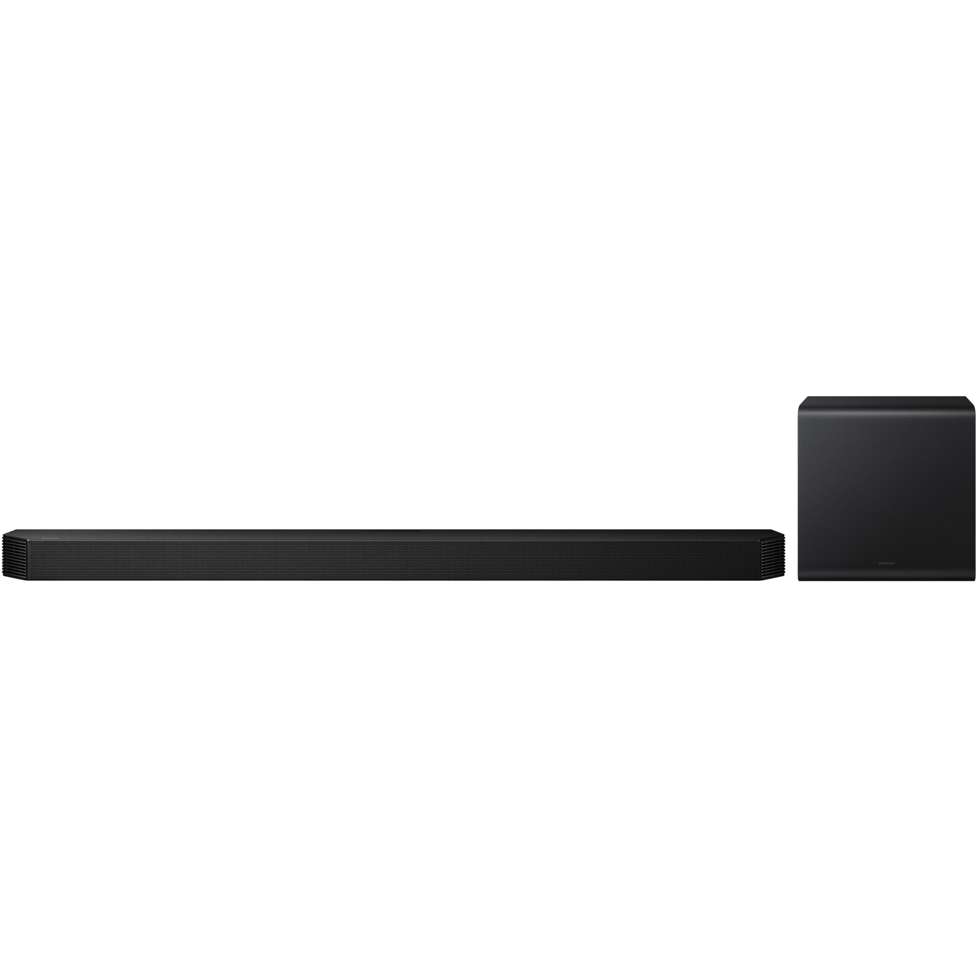 Soundbar Samsung HW-Q800F, 5.1.2, 400W, Bluetooth, Wi-Fi, Subwoofer wireless, Wireless Dolby Atmos, HDMI eARC, Negru