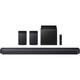 Саундбар Samsung HW-Q930F, 9.1.4, 580W, Bluetooth, Wi-Fi, комплект за субуфер и безжична връзка, безжичен Dolby Atmos, HDMI eARC, Черен титан