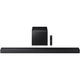 Саундбар Samsung HW-QS700F, 3.1.2, 345W, Bluetooth, Wi-Fi, Безжичен субуфер, Безжичен Dolby Atmos, HDMI eARC, Черен титан