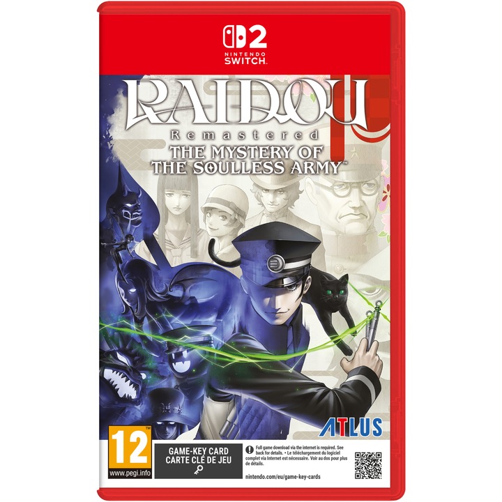 Игра RAIDOU Remastered: The Mystery of the Soulless Army (Код) за Nintendo Switch 2