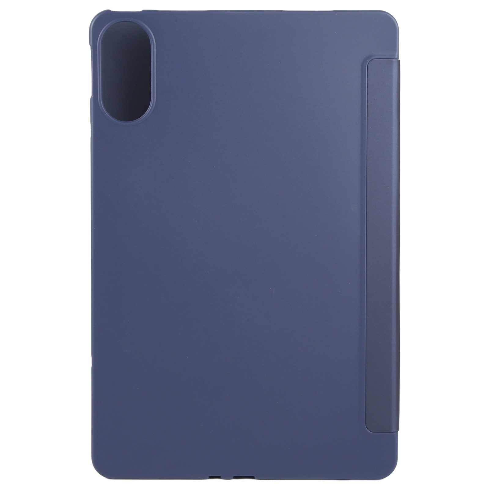 Husa tableta pentru Huawei MatePad Air 12, silicon + piele, tip tri-fold, protectie completa, acces porturi, albastru inchis