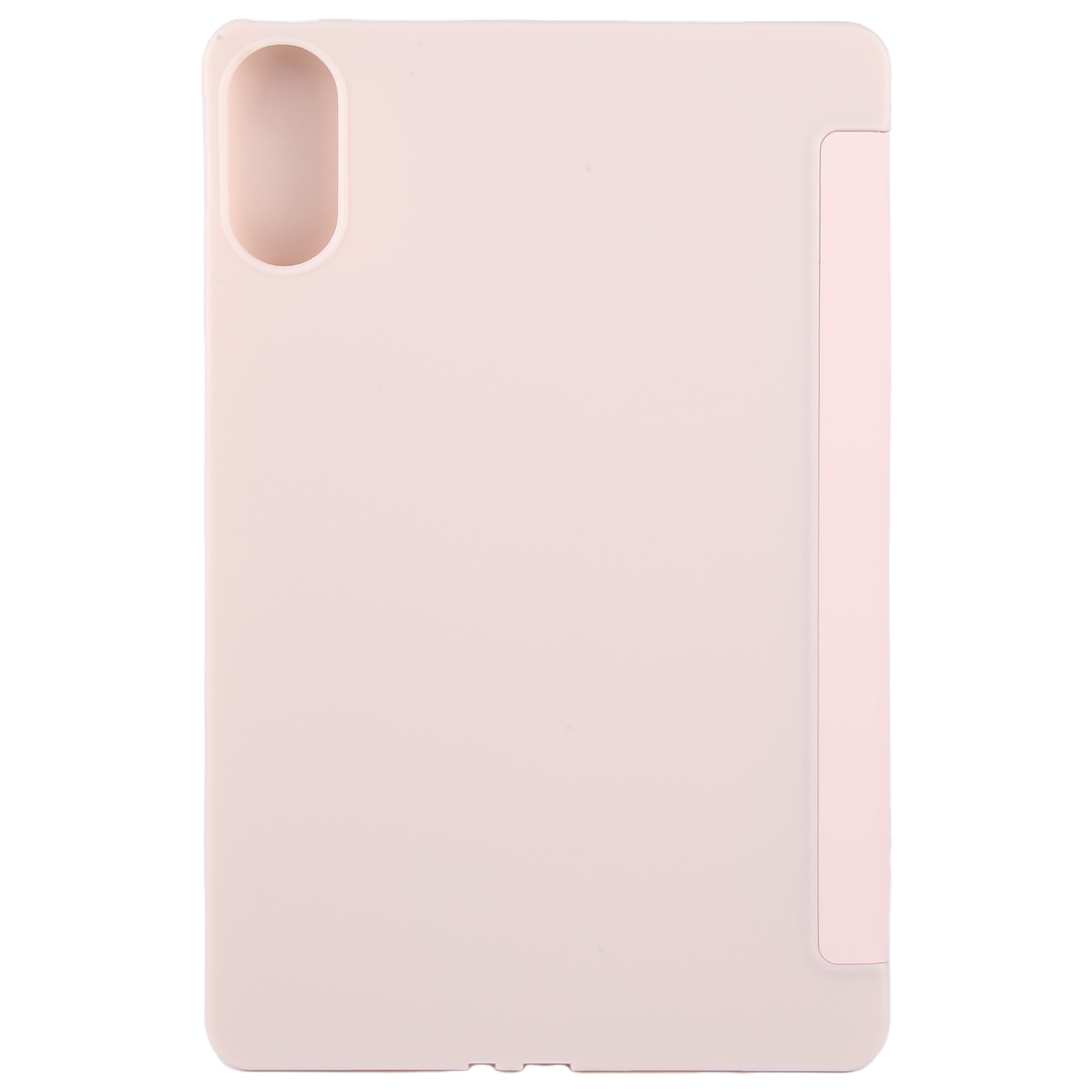 Husa tableta pentru Huawei MatePad Air 12, silicon si piele PU, tip tri-fold, protectie completa, suport pentru vizionare, compatibila cu modelul 2021, roz