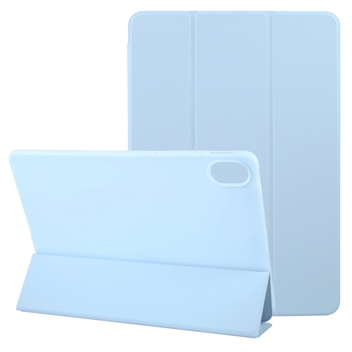 Husa tableta pentru Huawei MatePad 11.5 S GEBEI, piele, design pliere inteligenta, cu suport, margini anti-soc, bleu cerului