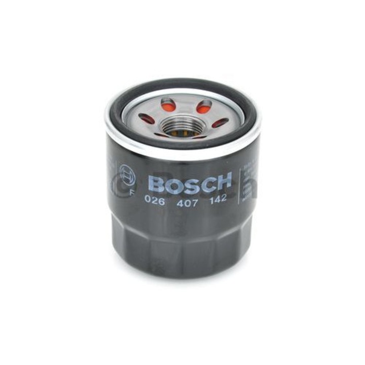 Bosch olajszűrő F 026 407 142, visszacsapó szeleppel, 66x76mm, M 20 x 1,5