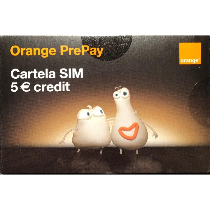 Cartela prepay ORANGE 5 EURO