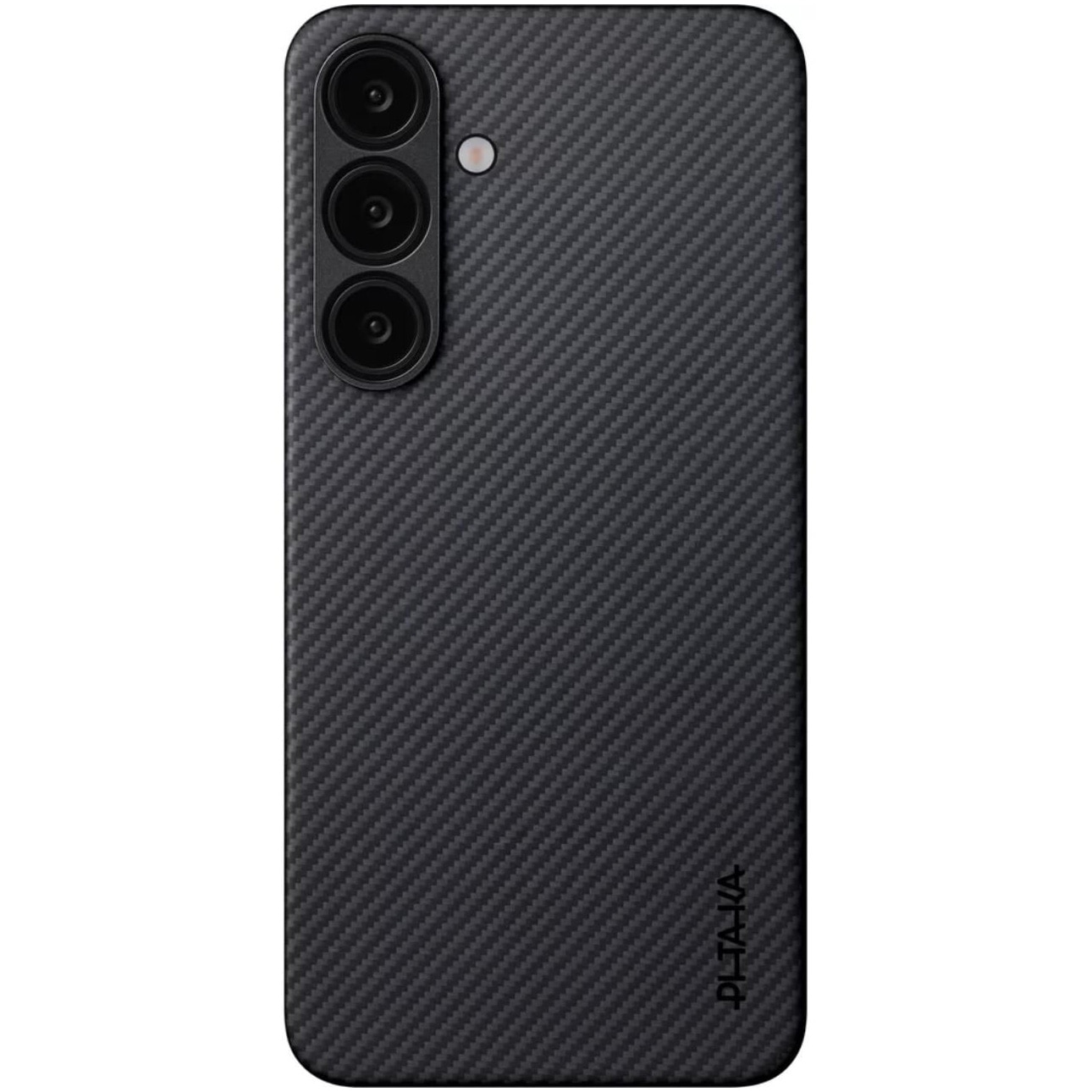Husa de protectie Pitaka pentru Samsung Galaxy S25 MagEZ 6 Case Twill Negru/gri