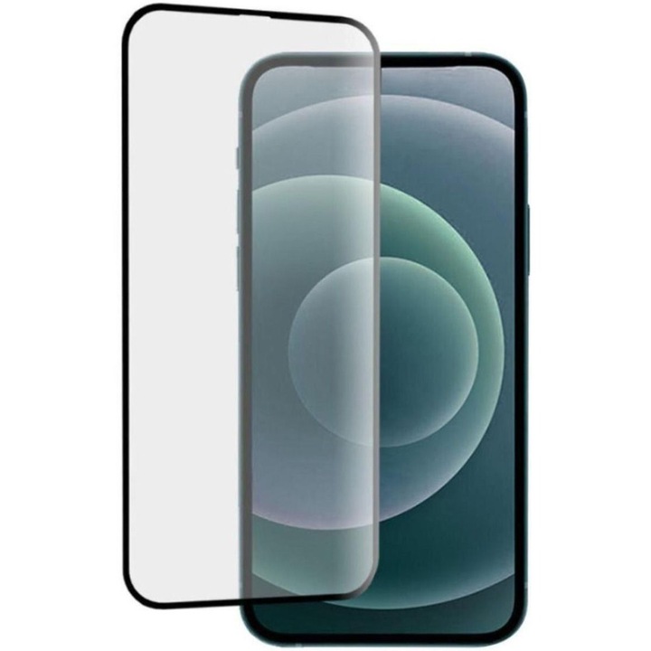 Lemontti Folie Sticla Full Fit Oppo A16 / A54S Black (1 fata, 2.5D, 9H, 0.33mm)