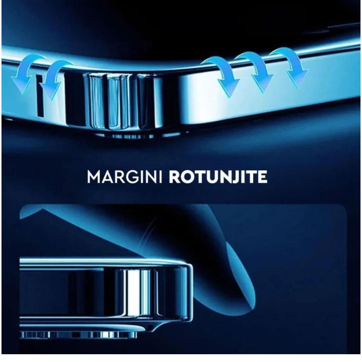 Lemontti Folie Sticla Full Fit Oppo A16 / A54S Black (1 fata, 2.5D, 9H, 0.33mm)