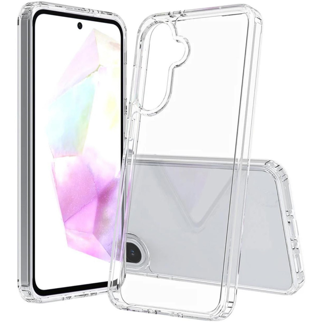 Husa de protectie Lemontti Silicon pentru Samsung Galaxy A36 Transparent