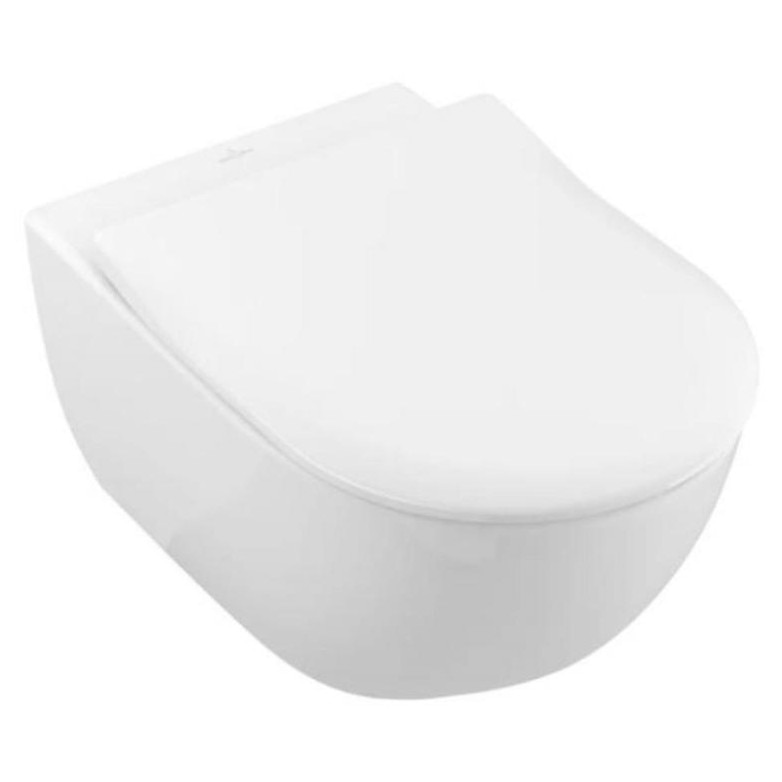 Vas Wc Suspendat, Villeroy&Boch, Subway 2.0, Cu Capac, Alb