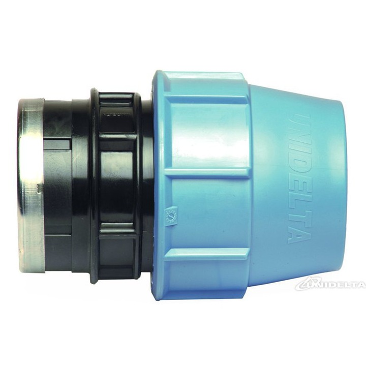 Csatlakozó, PE-GW 90-3", kék