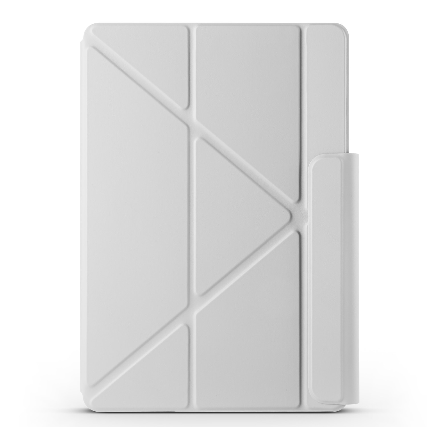 Husa tableta pentru Huawei MatePad Air 12 2024, piele, design cu fixare, deformabil, cu magnet, gri