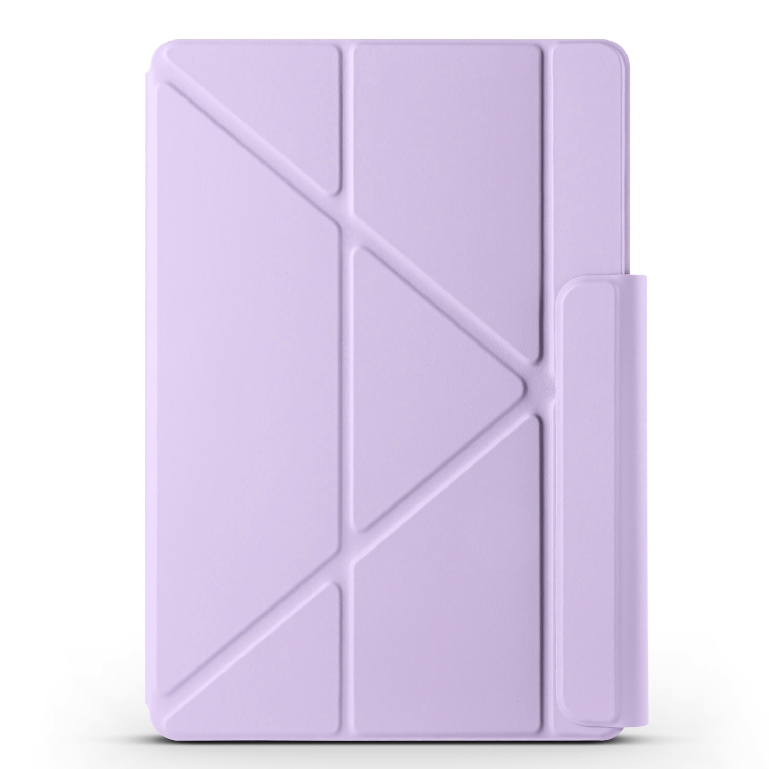 Husa tableta pentru Huawei MatePad 11.5 / 11.5S, piele cu catarama fixa, design magnetic de deformare, culoare mov
