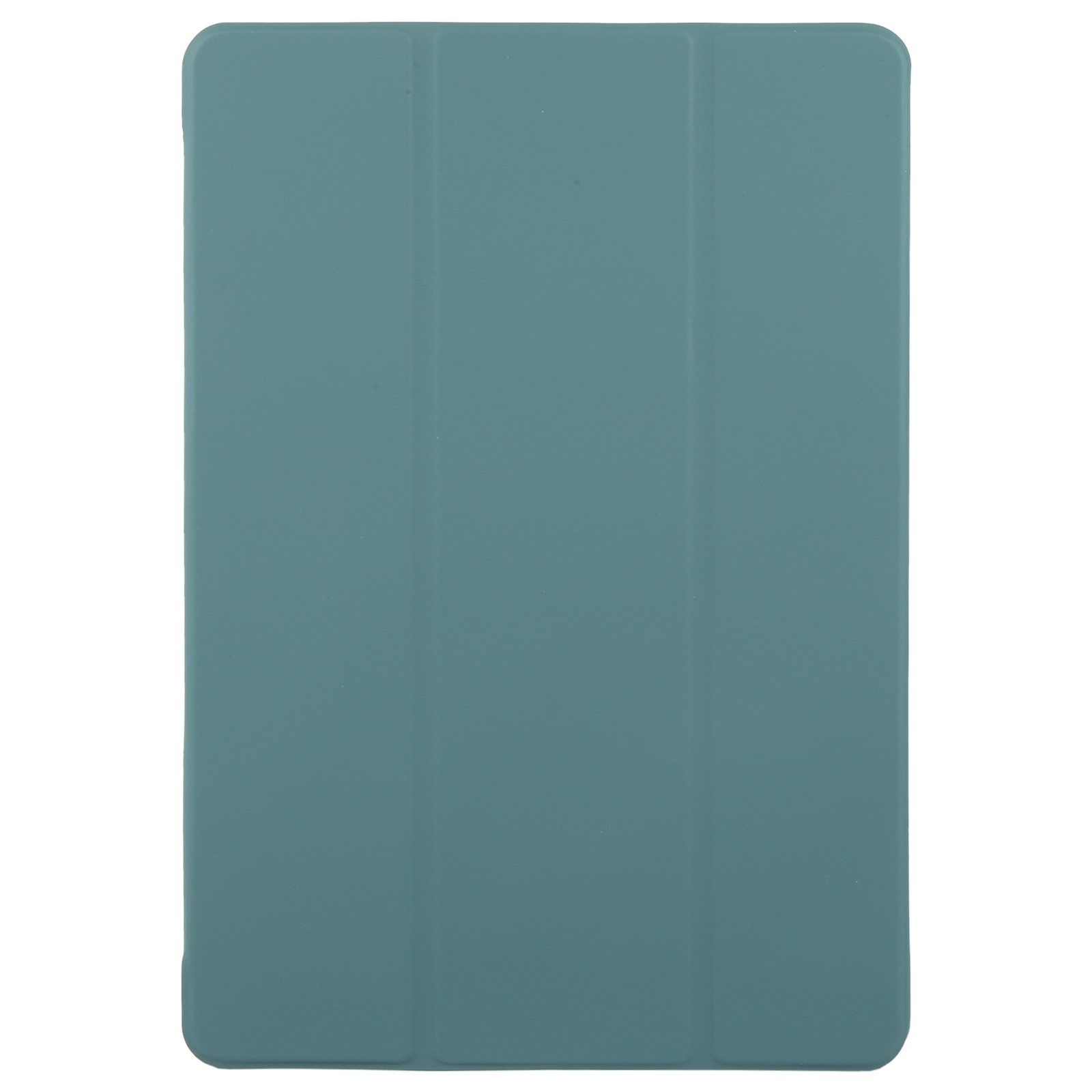 Husa tableta pentru Huawei MatePad Pro 12.2, silicon + piele, tip tri-fold, verde inchis