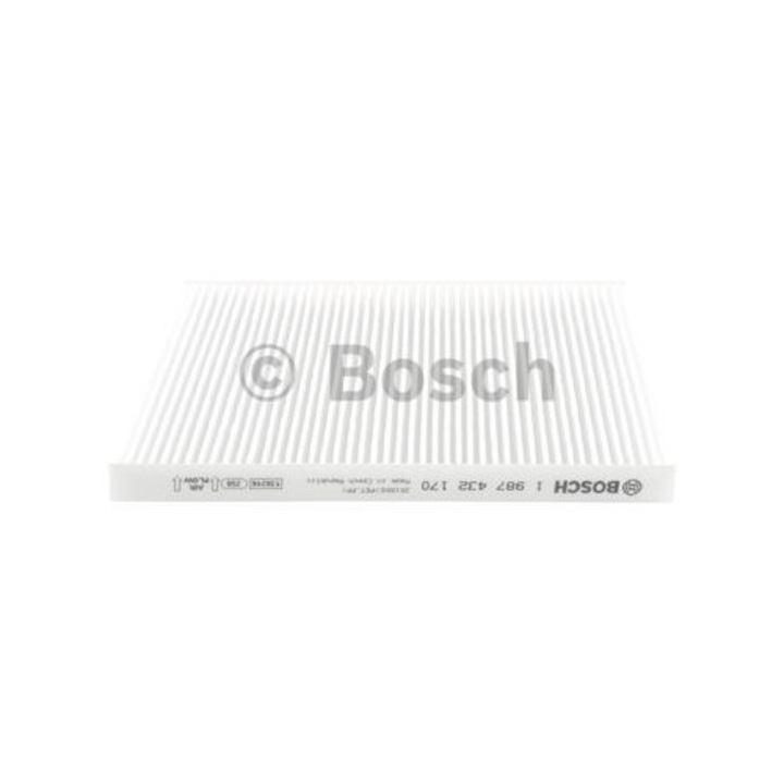 Bosch utastér szellőzőszűrő, 225x201x17mm, fehér