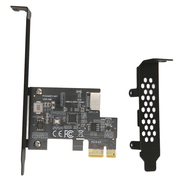 Placa de expansiune PCIE la USB 3.2, viteza mare de 5 Gbps