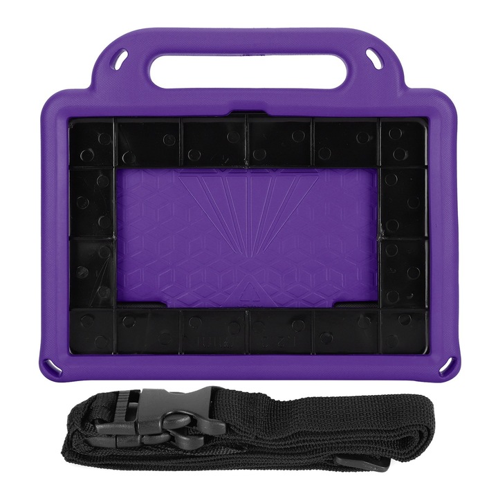 Калъф за таблет HERUSI Fire HD 8 8 Plus 2020, EVA пяна, лилав, 20x13см