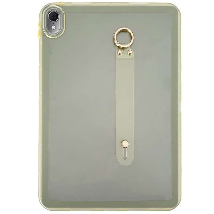 Husa tableta pentru Huawei MatePad Air 11.5 2023, TPU + PC, tip husa cu suport pentru incheietura manii, galben