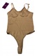 Body modelator Heyshape, bej, material respirabil, cu sutien incorporat, Bej