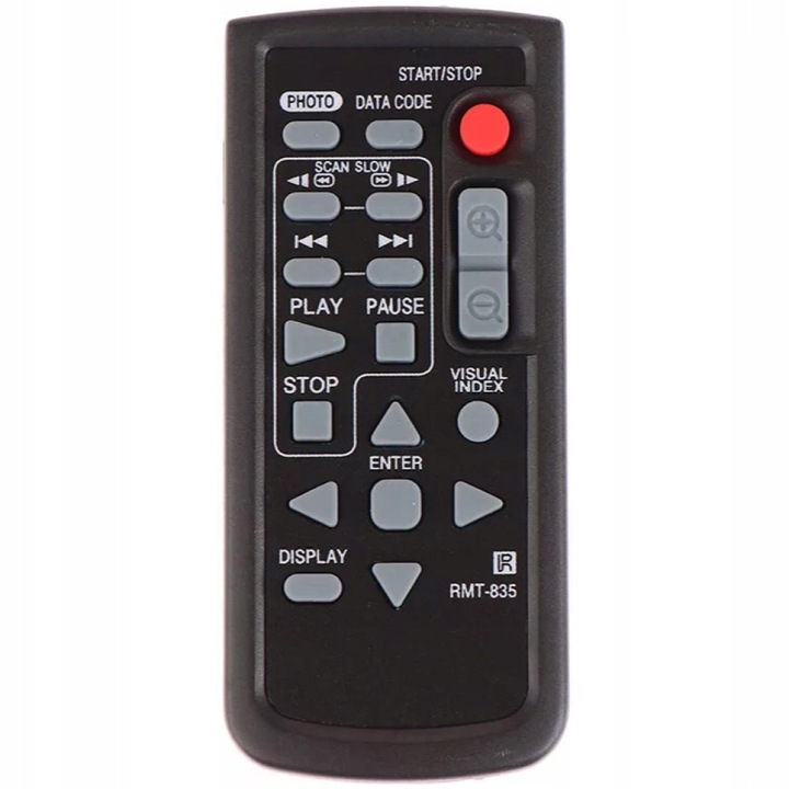 Telecomanda pentru Sony Handycam, RMT-835, x-remote, IR, Negru