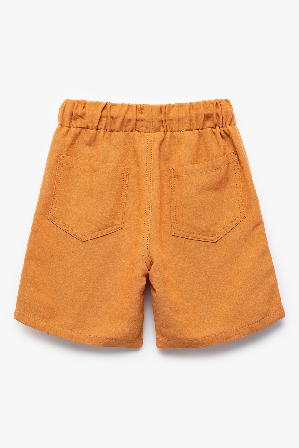KOTON, Pantaloni scurti din amestec de in cu talie ajustabila