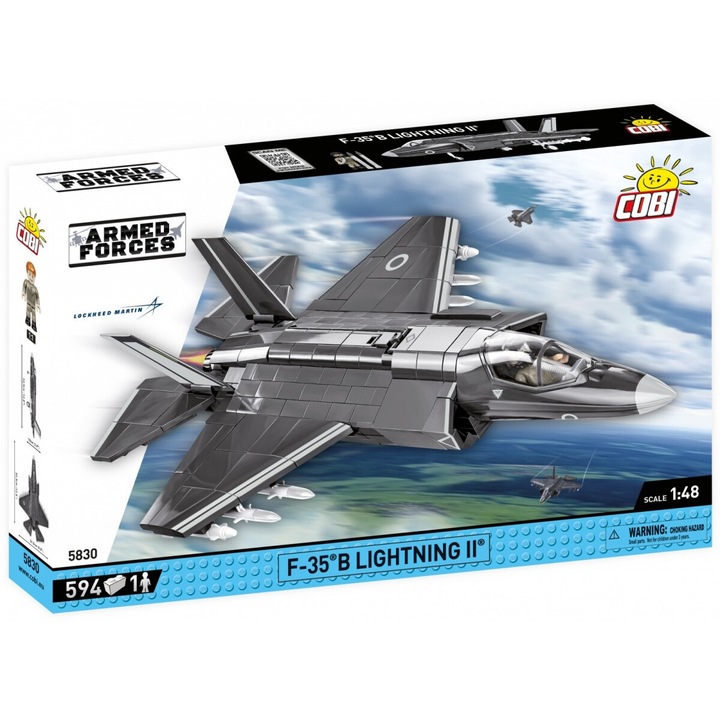 Конструктор Cobi F-35B Lightning II USAF, 594 части