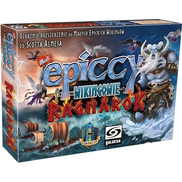 Настолна игра Galakta Mali Epiccy Wikingowie: Ragnarok, разширение, 3 епохи, за базовата игра