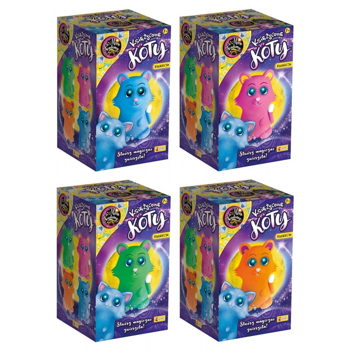 Образователен комплект Lisciani Moon Academy - колекция Lunar cats, микс от модели