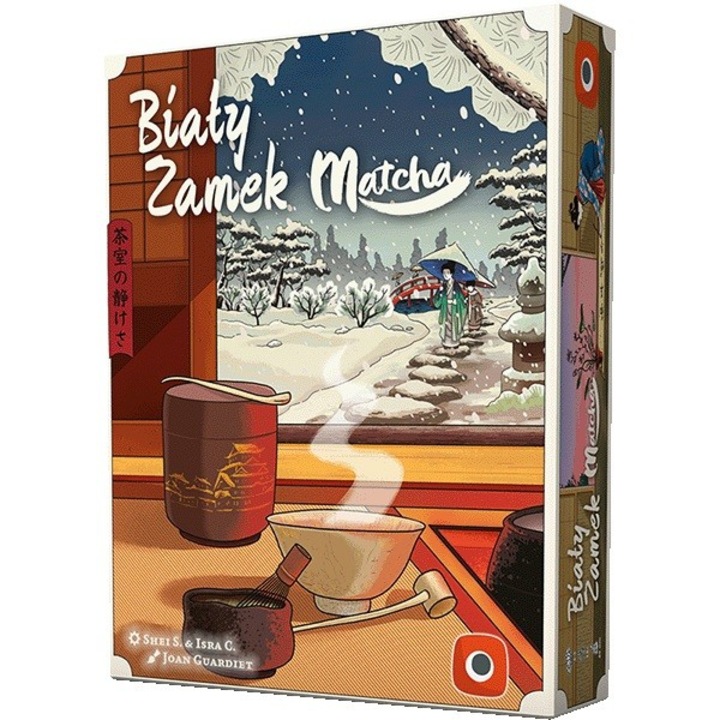 Biały Zamek társasjáték: Matcha, Portáljátékok, Gejsze kiegészítéssel, 12 lépéses, többszínű