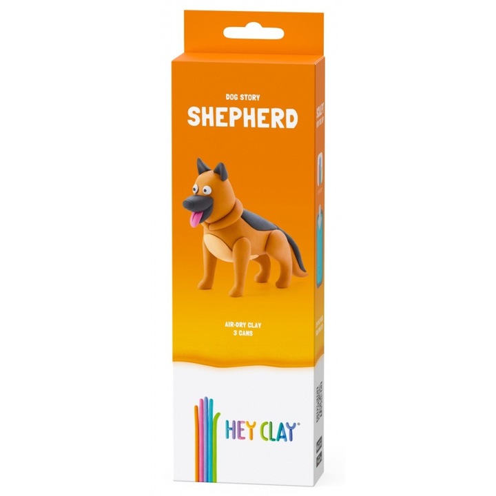 Plastilina Hey Clay, 4 culori, 500g