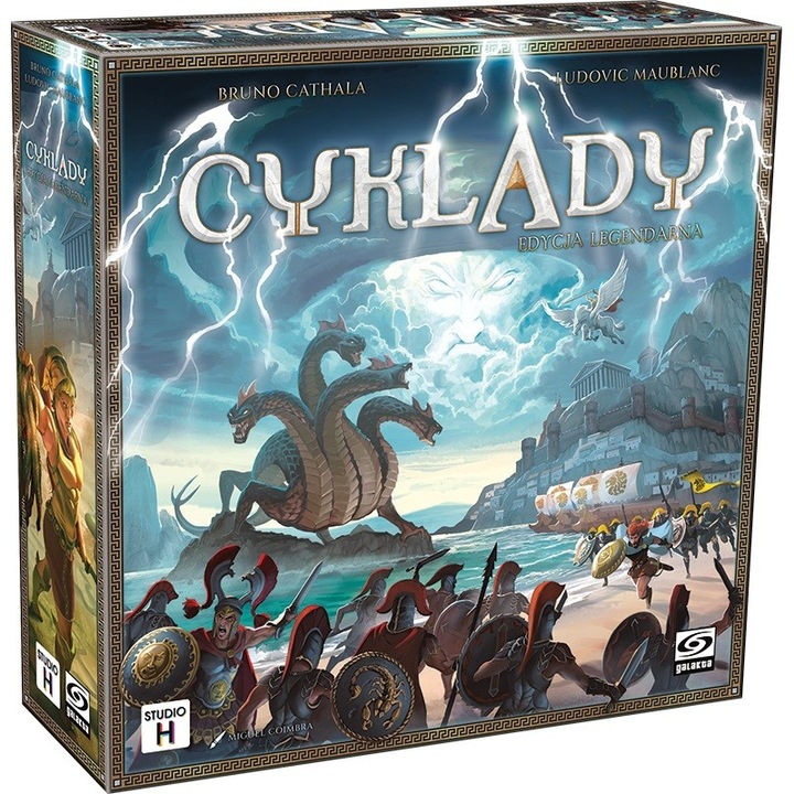 Társasjáték Cyklady: Edycja Legendarna, Galakta, 2-6 játékos, stratégiák, sokszínű