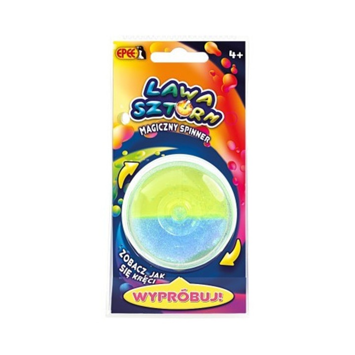 Spinner interactiv, set 12 bucati, multicolor, 3D, 10x10cm