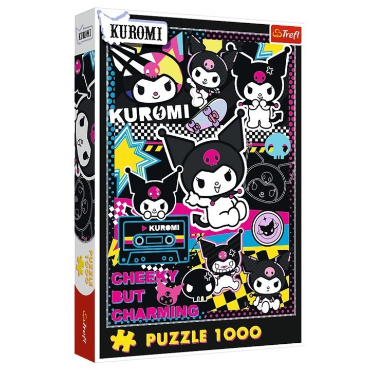 Пъзел 1000 елемента Trefl Kuromi, 683x480 мм, екологичен