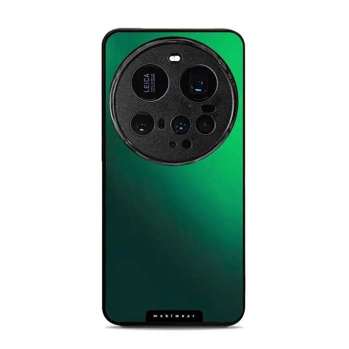 Husa telefon, Mobiwear, Glossy, Compatibil cu Xiaomi 15 Ultra, protectie completa, design elegant, plastic, verde
