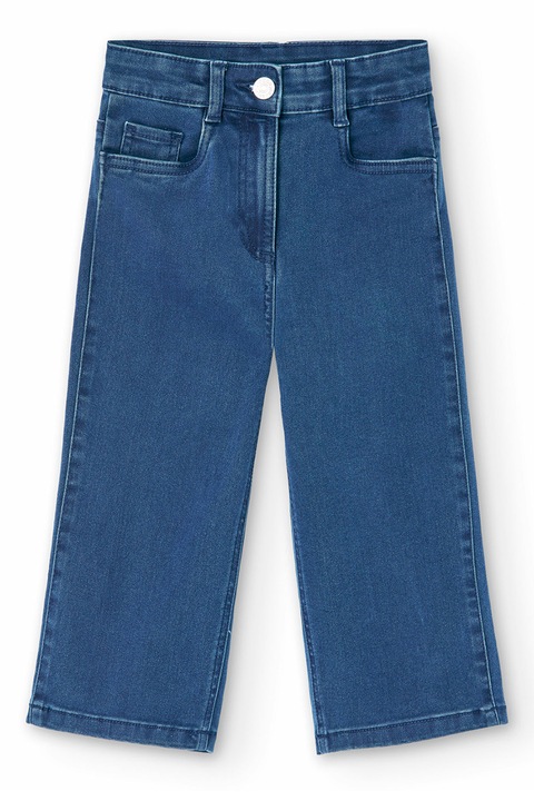 boboli, Straight fit farmernadrág, Kék