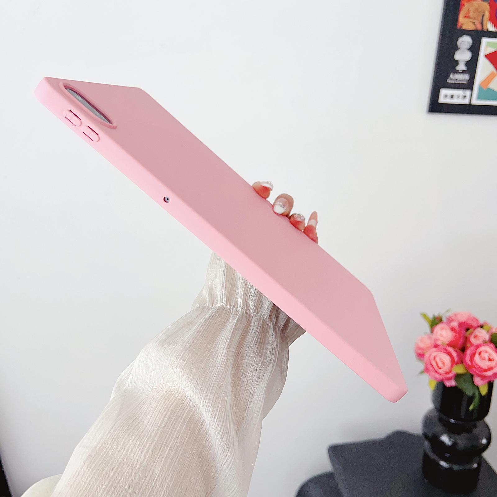 Husa tableta pentru Huawei MatePad SE 11 2024, silicon cu textura de spray de ulei prietenos cu pielea, carcasa pentru tableta (Gri)